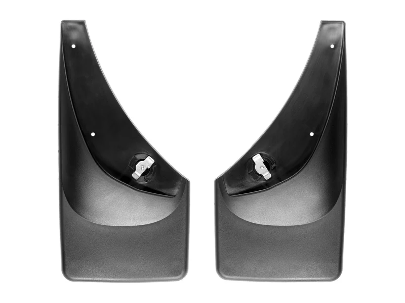 WeatherTech 99-07 Chevrolet Silverado No Drill Mudflaps - Black