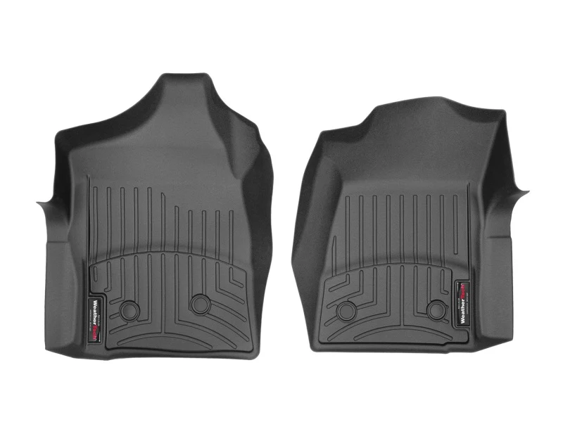 WeatherTech 99-07 Chevrolet Silverado Standard Cab Classic Front FloorLiner - Black - Image 2
