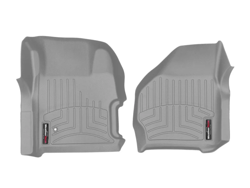 WeatherTech 99-07 Ford F250/F350/F450/F550 Super Duty Regular Cab Front FloorLiner - Grey - Image 3