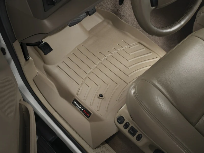 WeatherTech 99-07 Ford F250 Super Duty Crew Front FloorLiner - Tan - Image 16