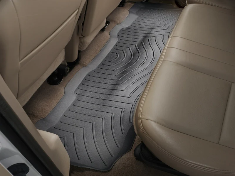 WeatherTech 99-10 Ford F250 Super Duty Crew Rear FloorLiner - Black - Image 13