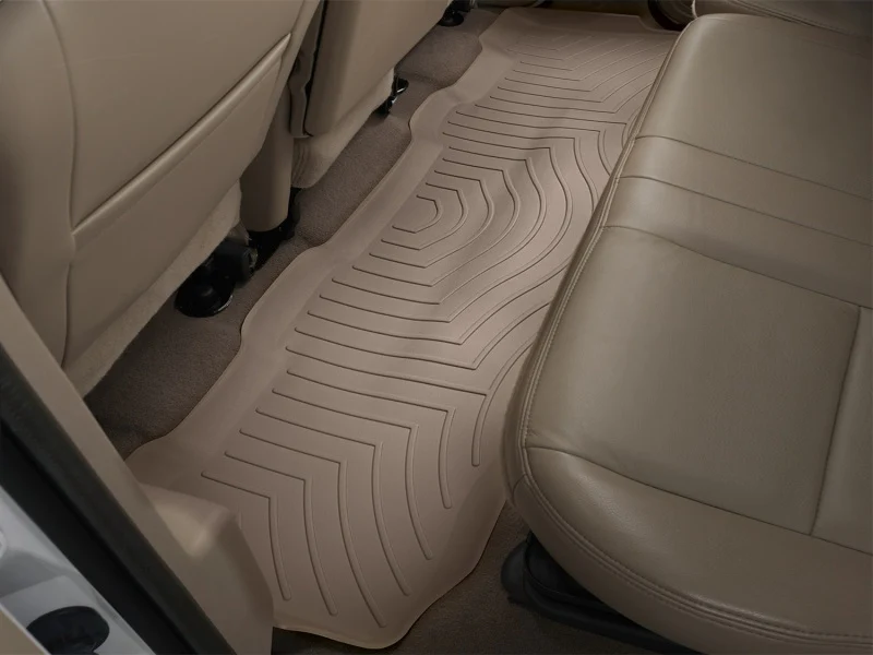 WeatherTech 99-10 Ford F250 Super Duty Crew Rear FloorLiner - Tan - Image 13
