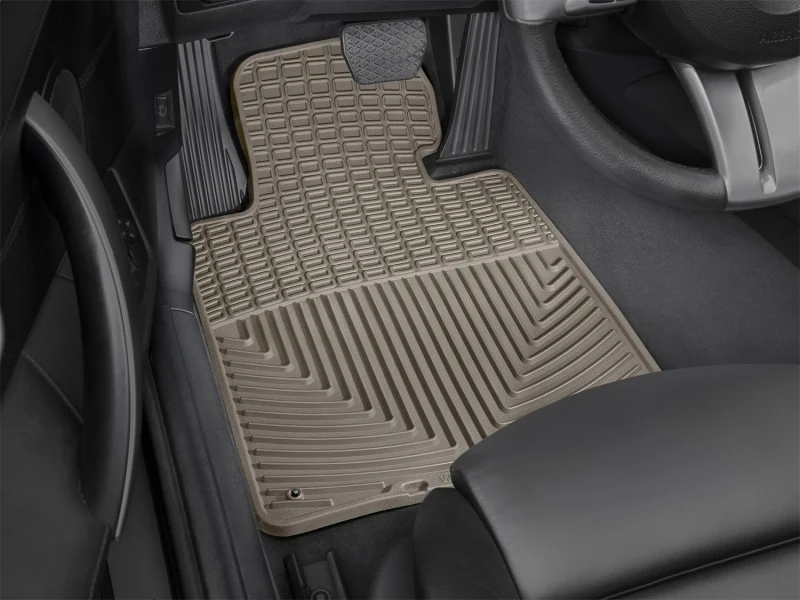 WeatherTech 99 BMW M3 Convertible Front Rubber Mats - Tan - Image 5