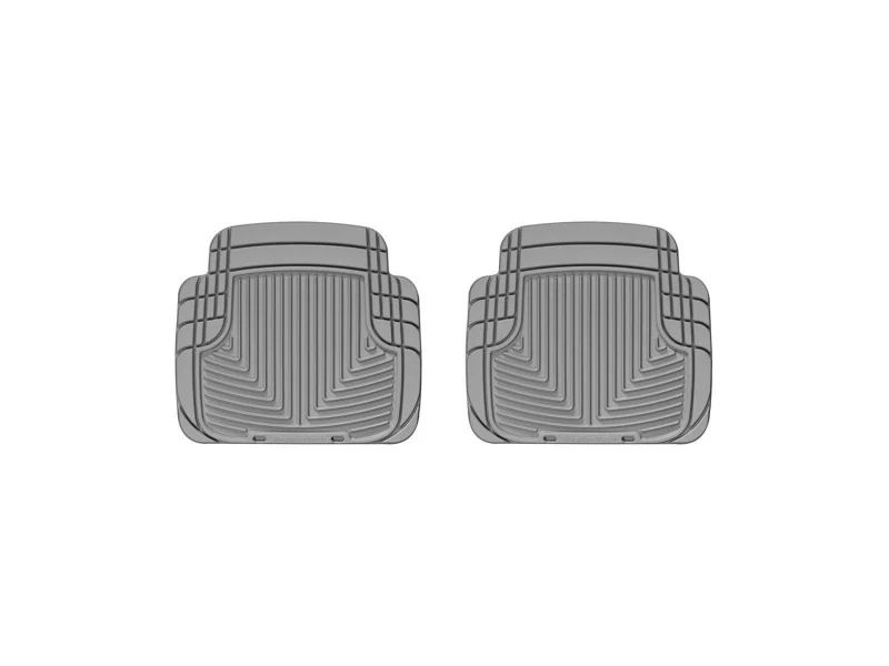 WeatherTech 99 BMW M3 Convertible Rear Rubber Mats - Grey - Image 2