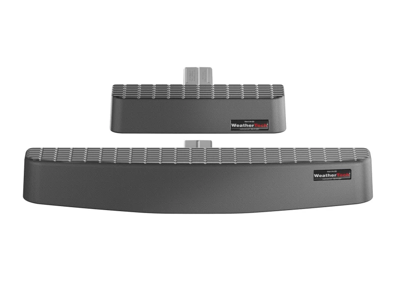 WeatherTech BumpStep XL W/ Theft Deterrent Stainless Hardware - Black - Image 2