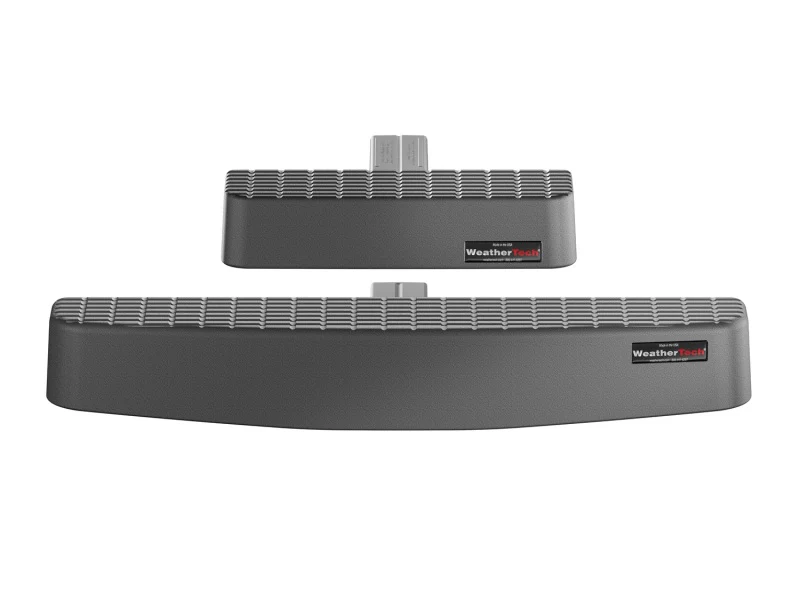 WeatherTech BumpStep XL W/ Theft Deterrent Stainless Hardware - Black - Image 3