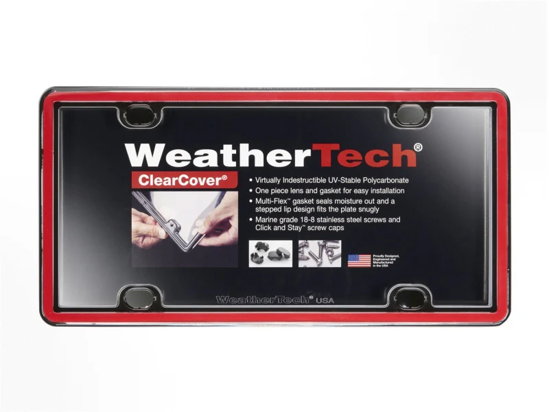 WeatherTech ClearCover Frame Kit - Red - Image 4
