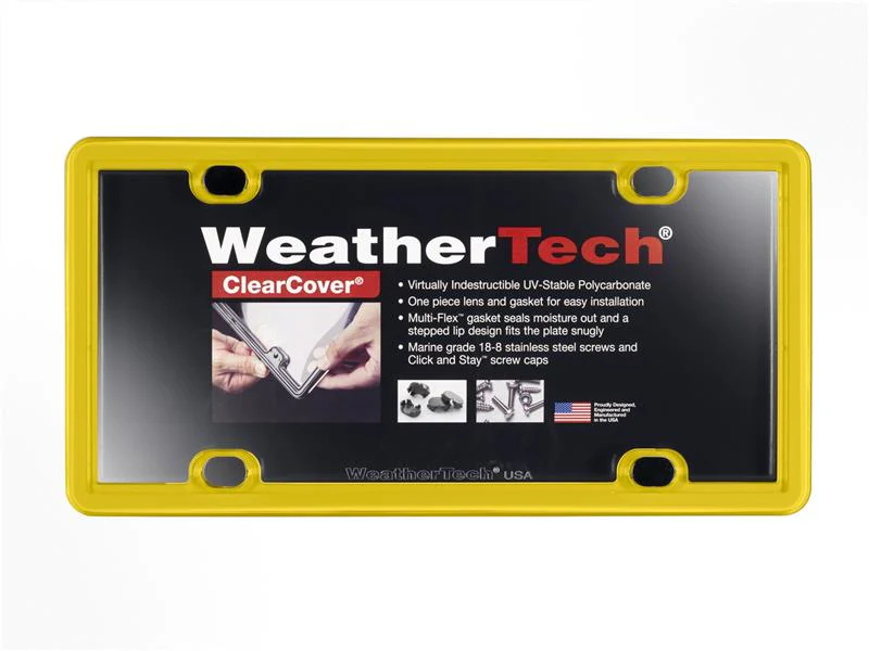 WeatherTech ClearCover - Yellow - Image 3