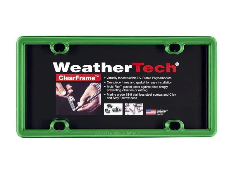 WeatherTech ClearFrame - Kelly Green - Image 5