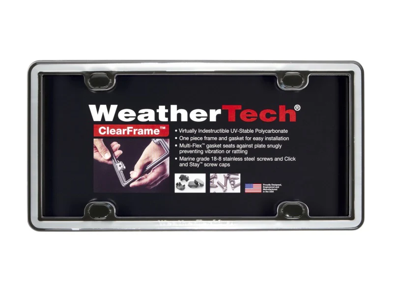 WeatherTech ClearFrame Kit - Chrome - Image 4