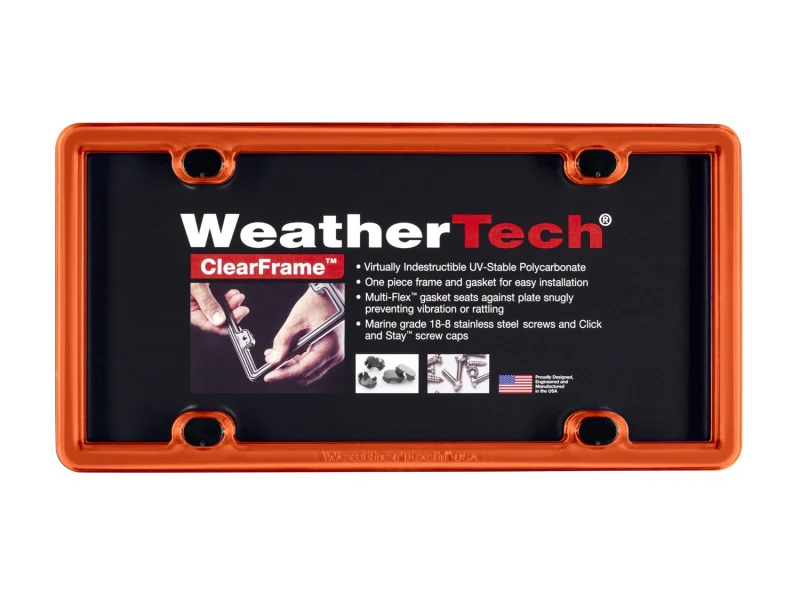 WeatherTech ClearFrame - Orange - Image 2