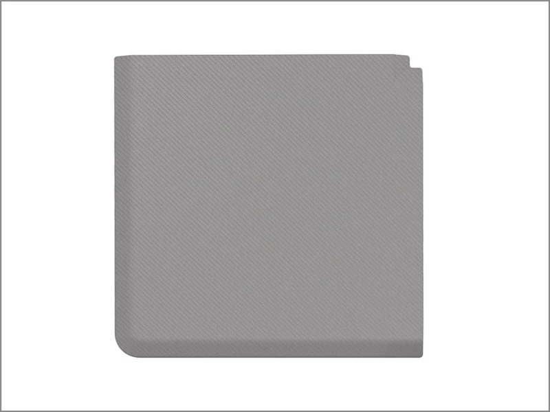 WeatherTech Comfort Mat Connect Corner Mat 25 x 25in. Carbon Fiber - Grey