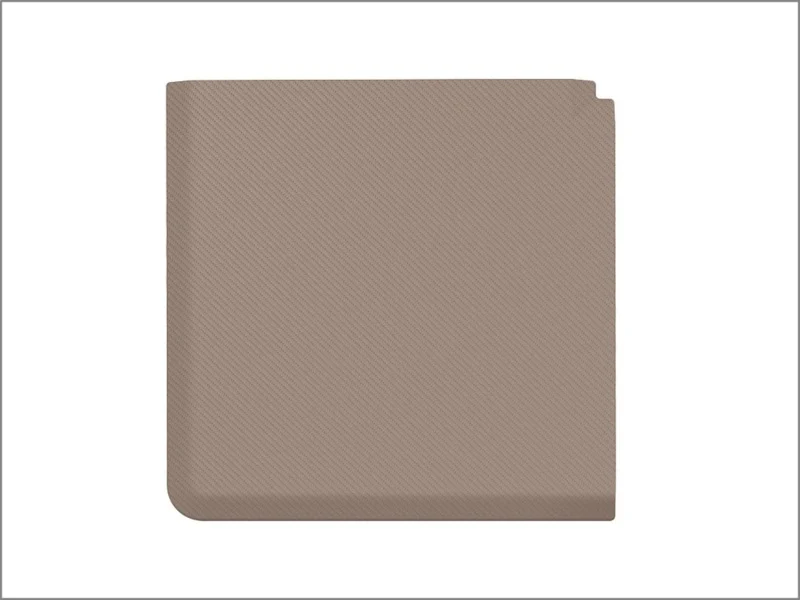 WeatherTech Comfort Mat Connect Corner Mat 25 x 25in. Carbon Fiber - Tan