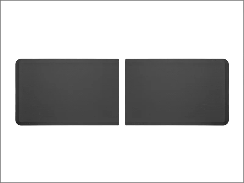 WeatherTech Comfort Mat Connect End Mat 24x36in Woven (2 Qty) - Black