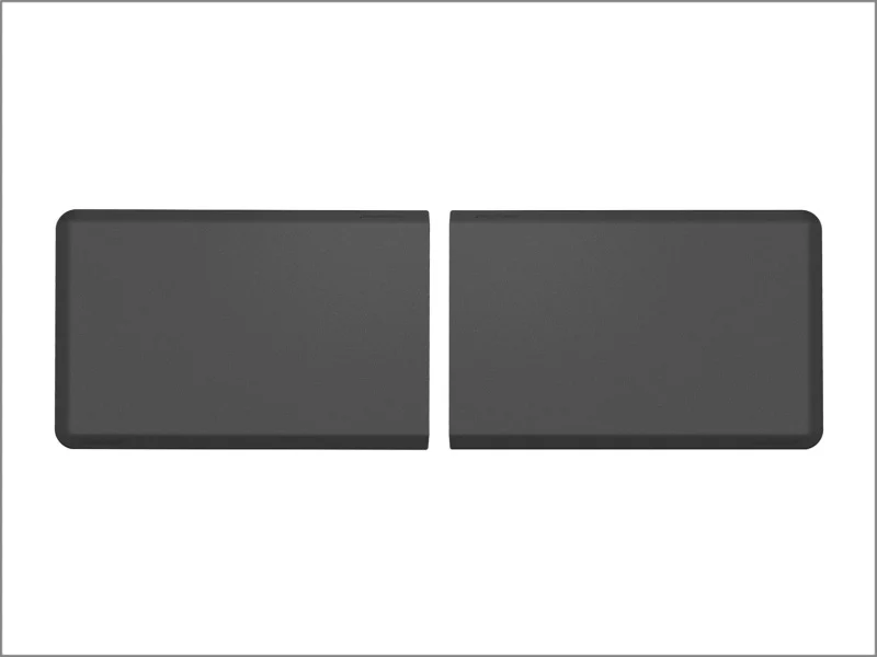 WeatherTech Comfort Mat Connect End Mats 24 x 36in. (2 Qty) Stone - Black