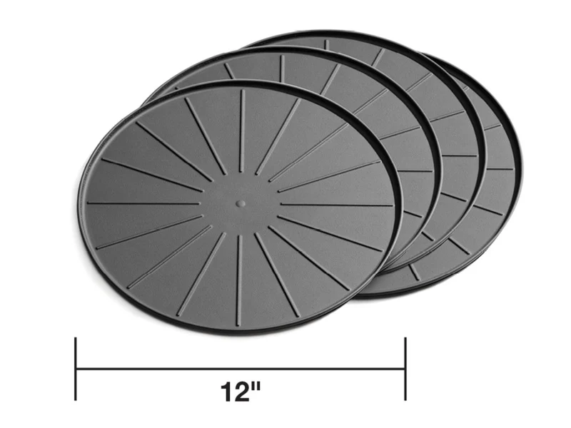WeatherTech Home Surface Protectors 12in. - Black (Set of 4) - Image 2