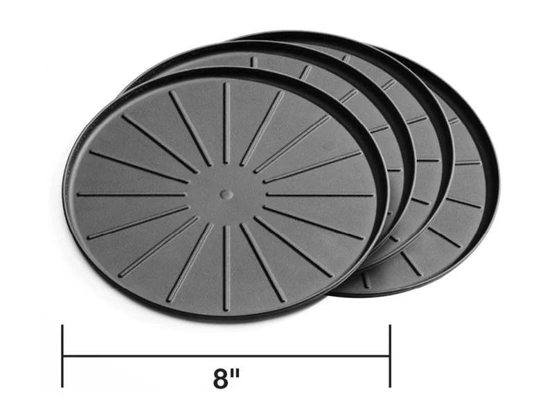 WeatherTech Home Surface Protectors 8in. - Black (Set of 4) - Image 2