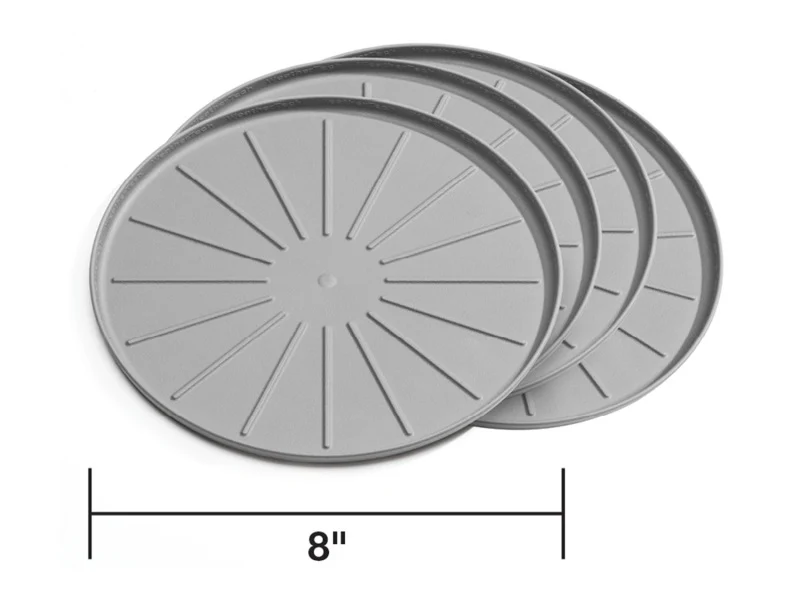 WeatherTech Home Surface Protectors 8in. - Grey (Set of 4) - Image 2