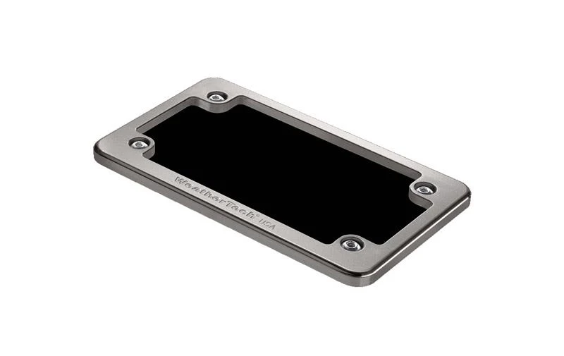 WeatherTech Motorcycle Billet Plate Frames - Red