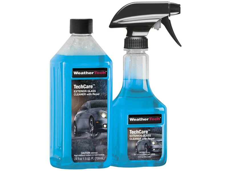 WeatherTech TechCare Exterior Glass Cleaner w/ Repel 18oz. Bottle - Image 3