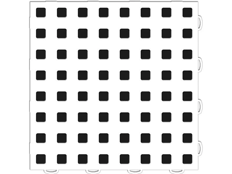 WeatherTech TechFloor - 12in X 12in Tiles - White/Black **Order in Qtys of 10 - Image 5