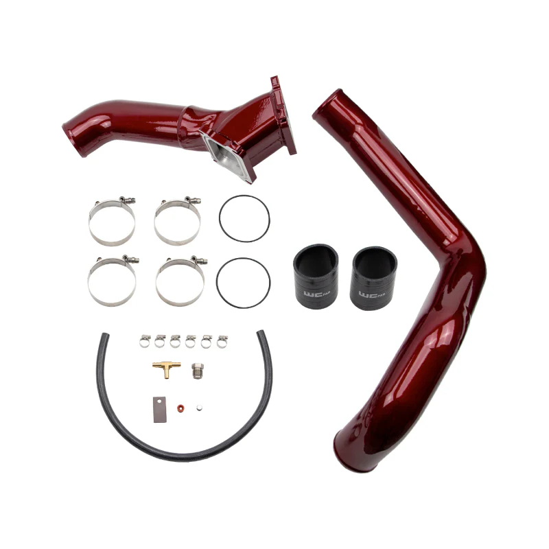 Wehrli 01-04 Chevrolet 6.6L LB7 Duramax 3in Y-Bridge Kit - Sparkle Copper