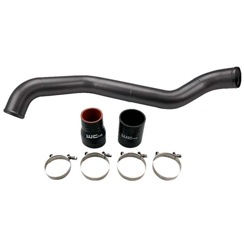 Wehrli 01-04 Chevrolet 6.6L LB7 Duramax Driver Side 3in Intercooler Pipe - Illusion Purple - Image 3