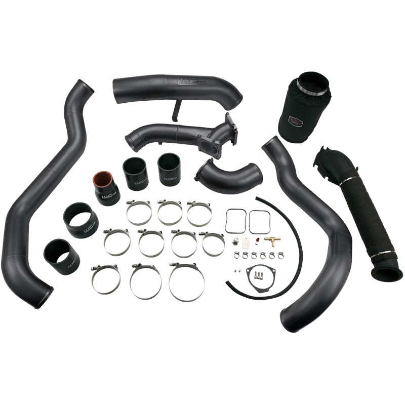 Wehrli 01-04 Chevrolet 6.6L LB7 Duramax High Flow Intake Bundle Kit - Gloss Black - Image 2