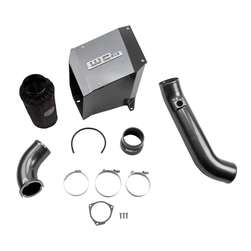 Wehrli 01-04 Duramax LB7 4in Intake Kit with Air Box Stage 2 - Candy Teal - Image 4