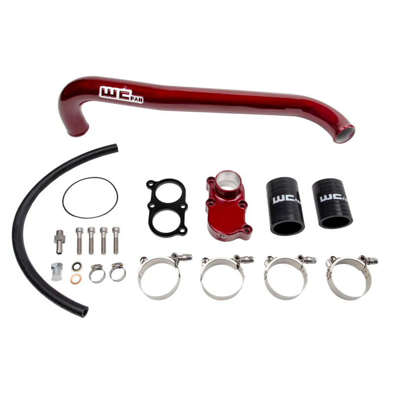 Wehrli 01-05 Duramax LB7/LLY Thermostat Housing Kit - WCFab Red - Image 4