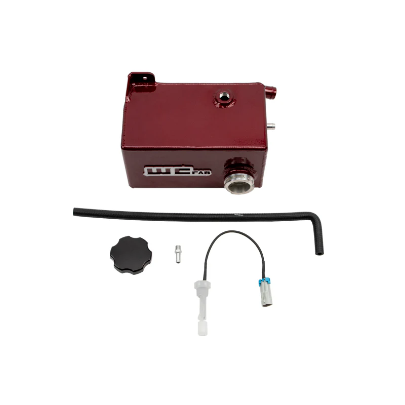 Wehrli 01-07 Chevrolet 6.6L LB7/LLY/LBZ Duramax OEM Placement Coolant Tank Kit - Semi-Gloss Black - Image 9