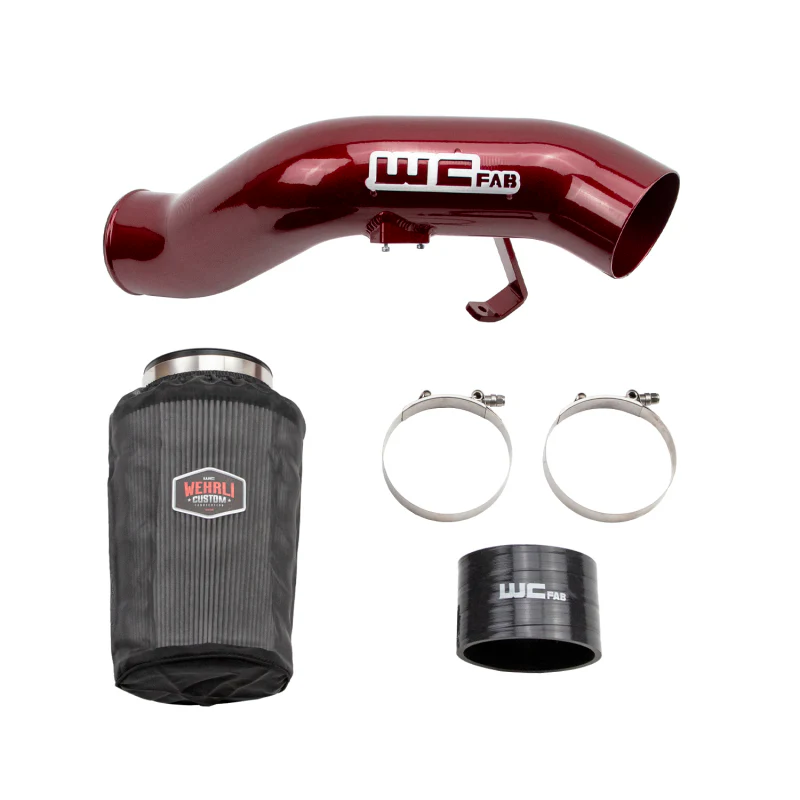 Wehrli 03-07 Ford 6.0L Powerstroke 4in Intake Kit - Bronze Chrome
