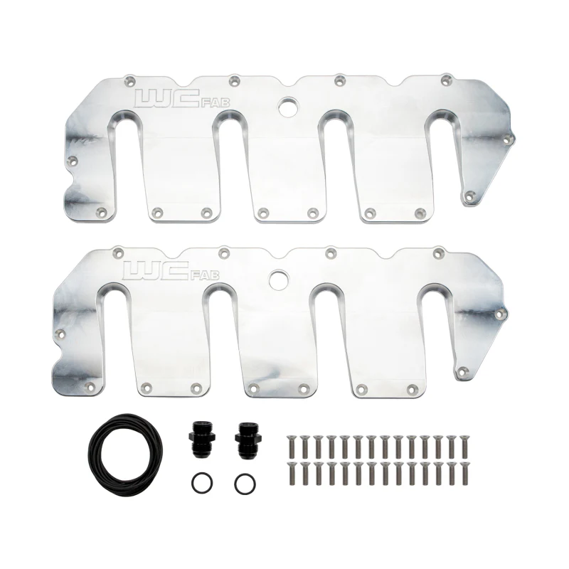 Wehrli 04.5-10 Duramax LLY/LBZ/LMM Billet Upper Valve Cover Set - Raw Aluminum - Image 3