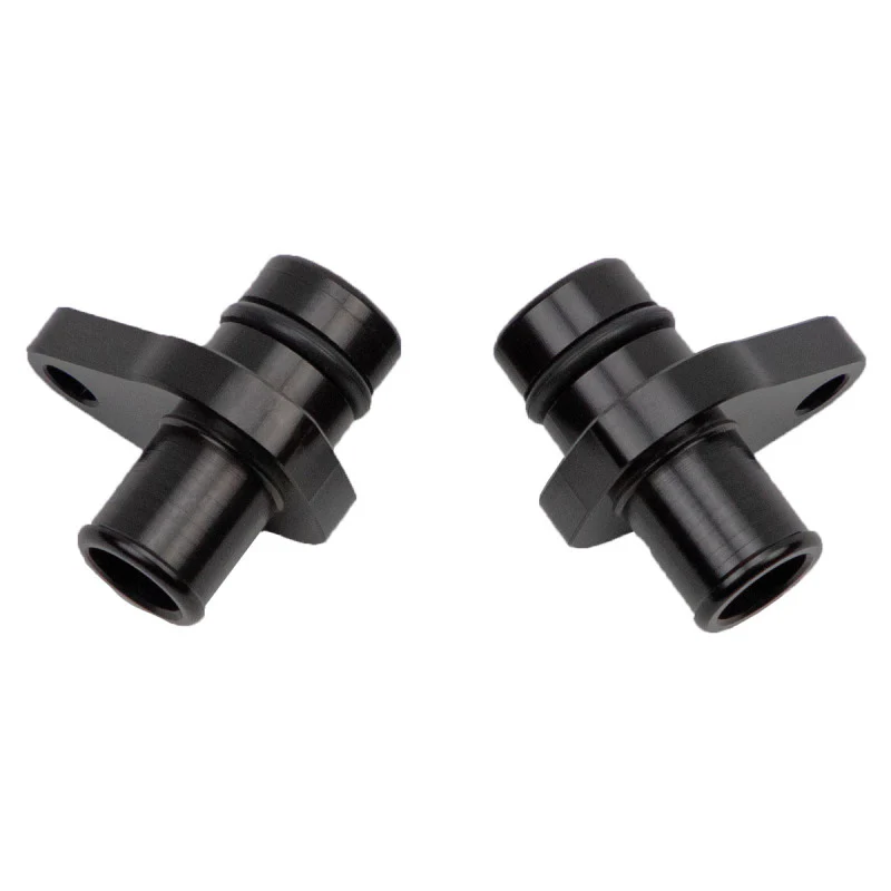 Wehrli 04.5-2010 Duramax LLY/LBZ/LMM Crankcase Vent (PCV) Fitting Kit - Billet Black Anodized - Image 4