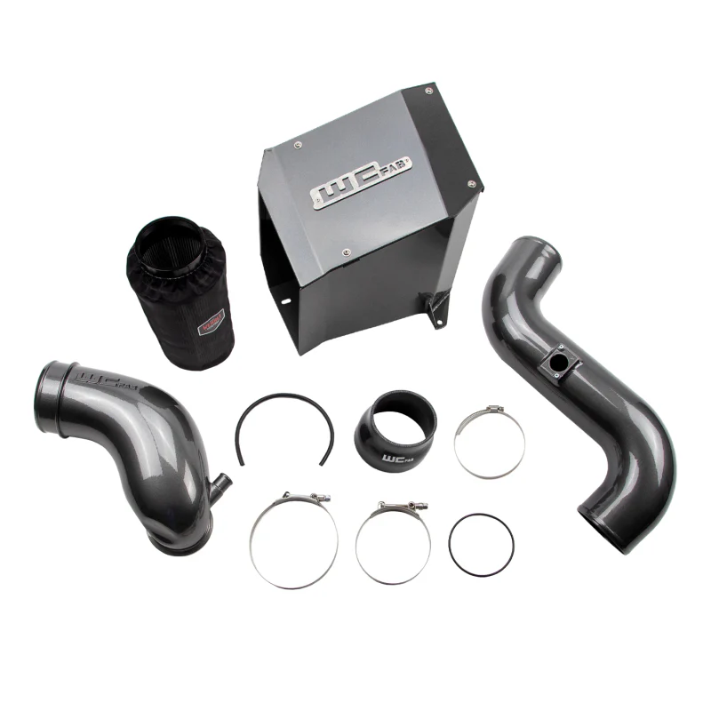 Wehrli 06-07 Chevrolet Duramax LBZ 4in.Stage 2 Intake Kit - Illusion Purple - Image 4