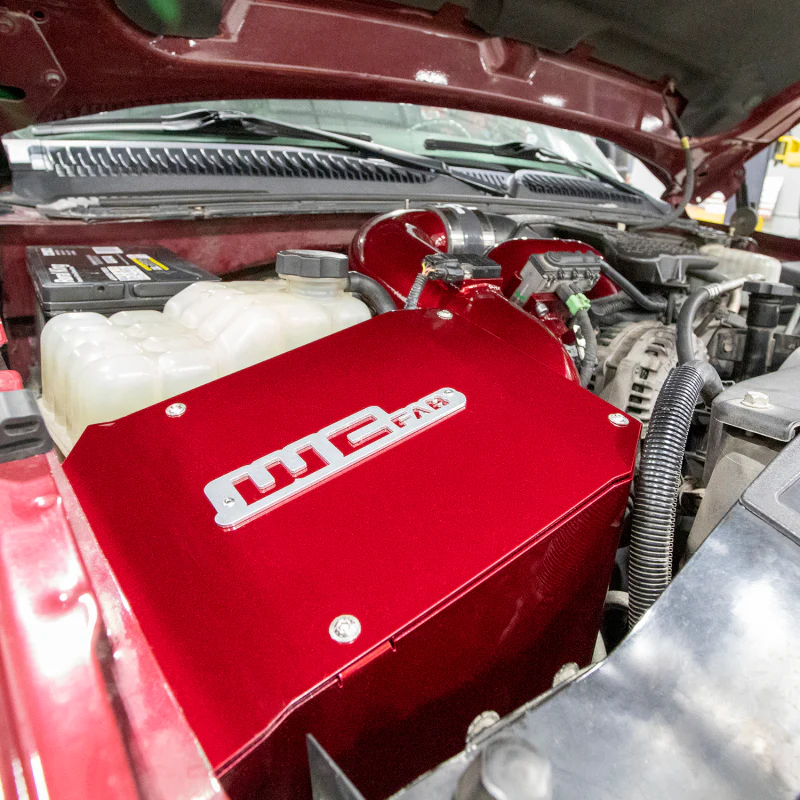 Wehrli 06-07 Duramax LBZ 4in. Intake Kit w/ Air Box - Candy Red - Image 6