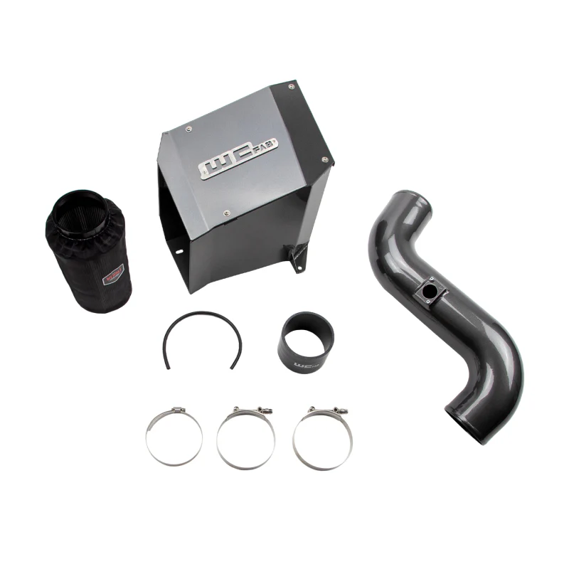 Wehrli 06-07 Duramax LBZ 4in. Intake Kit w/ Air Box - Gloss Black - Image 4