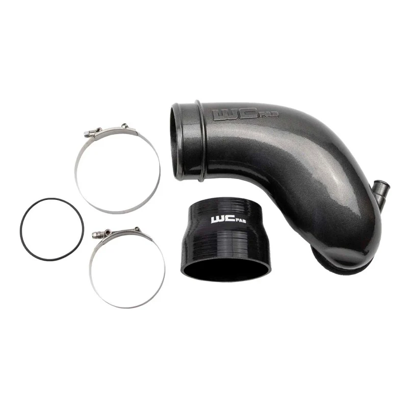Wehrli 06-10 Chevrolet 6.6L LBZ/LMM Duramax 3.5in Intake Horn - Bengal Blue - Image 3