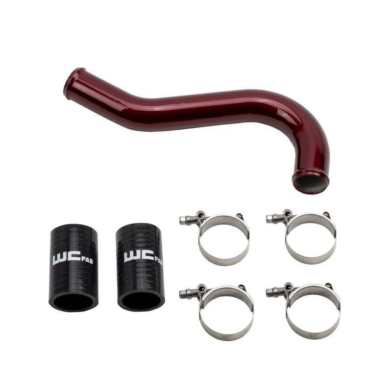 Wehrli 06-10 Chevrolet 6.6L LBZ/LMM Duramax Upper Coolant Pipe - Kiwi Green - Image 5