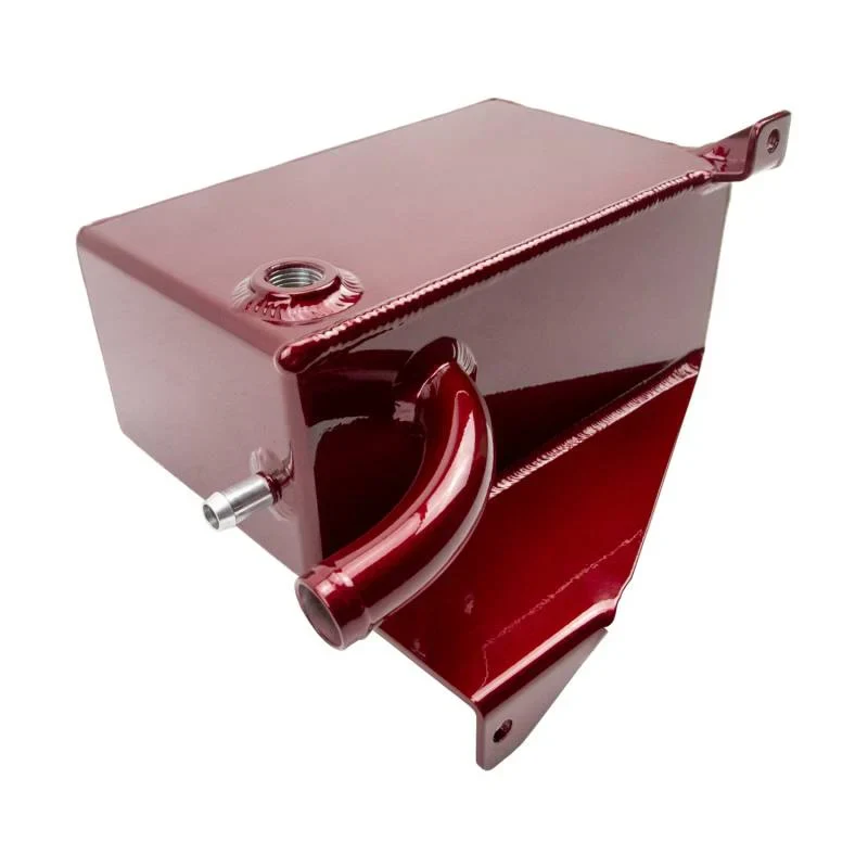 Wehrli 07.5-10 Chevrolet 6.6L LMM Duramax OEM Placement Coolant Tank Kit - Gloss Black - Image 3