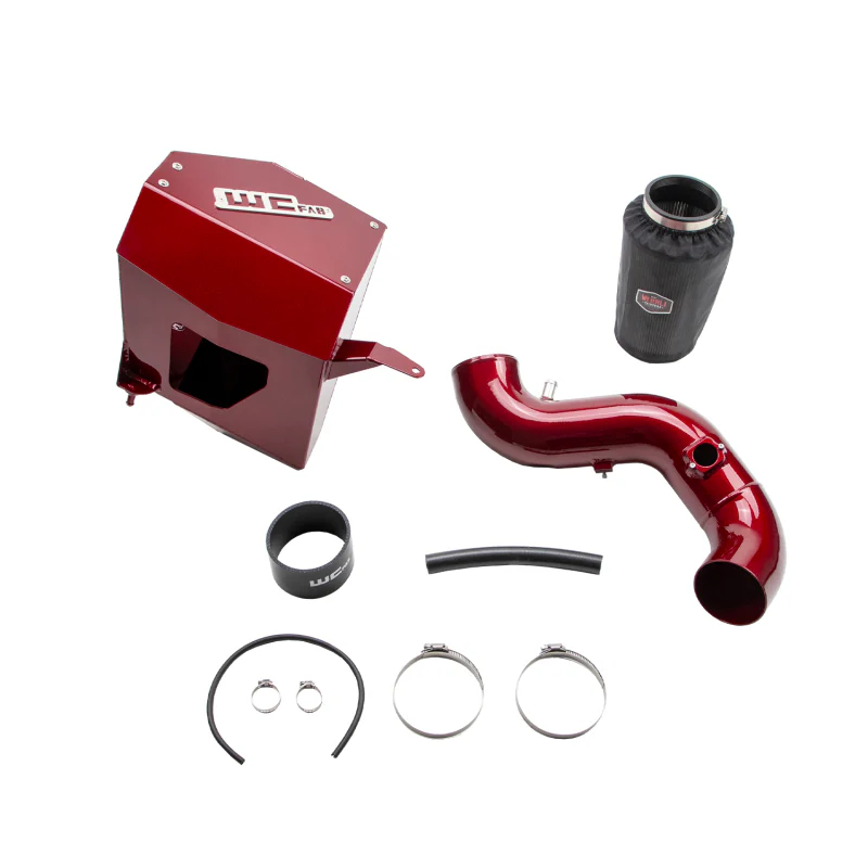 Wehrli 10-12 6.7L Cummins 4in. Intake Kit - WCFab Red - Image 6