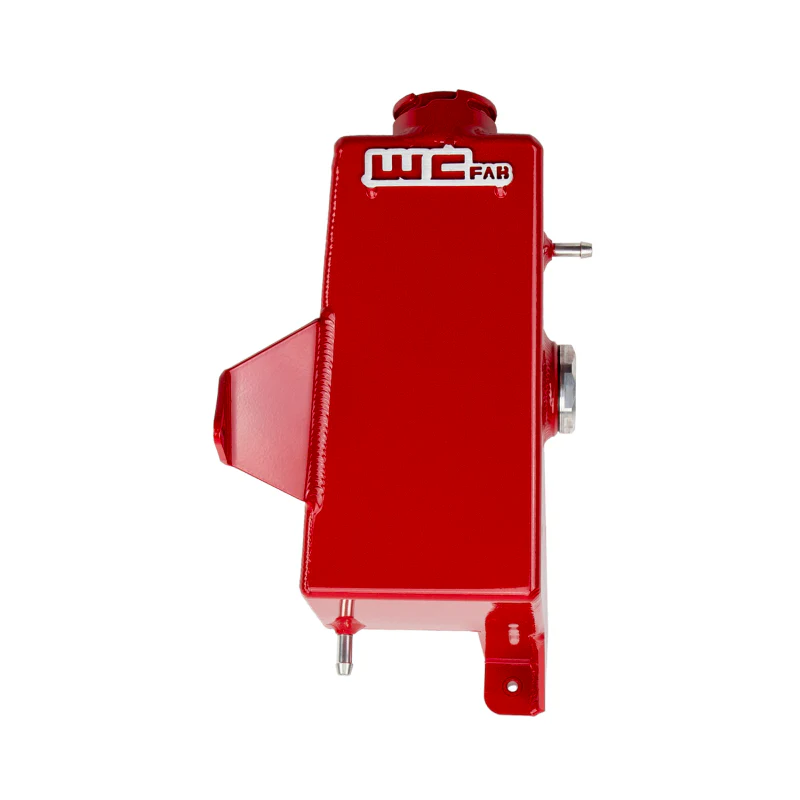 Wehrli 10-12 Cummins 6.7L Coolant Tank (OEM Placement) - Bengal Red - Image 5