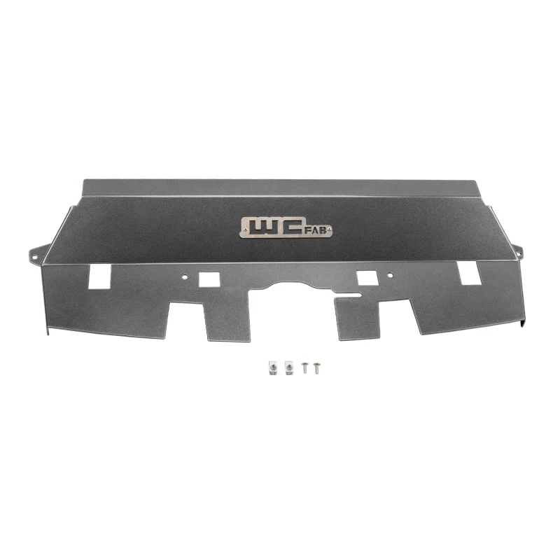 Wehrli 10-12 Cummins Fabricated Aluminum Radiator Cover - Bengal Grey - Image 6