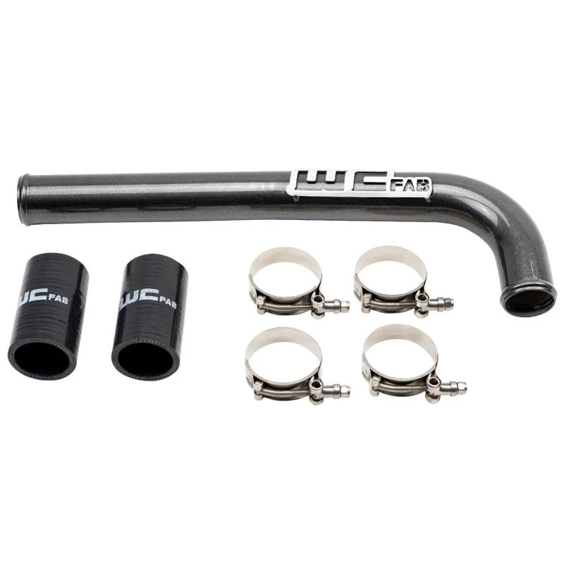 Wehrli 10-18 Dodge 6.7L Cummins (Non 13-15 w/Dual Rads/Twin CP3) Upper Coolant Pipe - Gloss White - Image 4