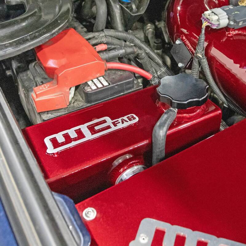 Wehrli 11-16 Chevrolet 6.6L LML Duramax OEM Placement Coolant Tank Kit - Brizzle Blue - Image 6