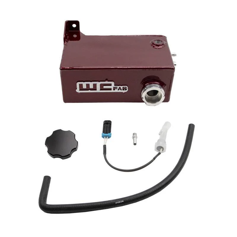 Wehrli 11-16 Chevrolet 6.6L LML Duramax OEM Placement Coolant Tank Kit - Fine Texture Black - Image 4
