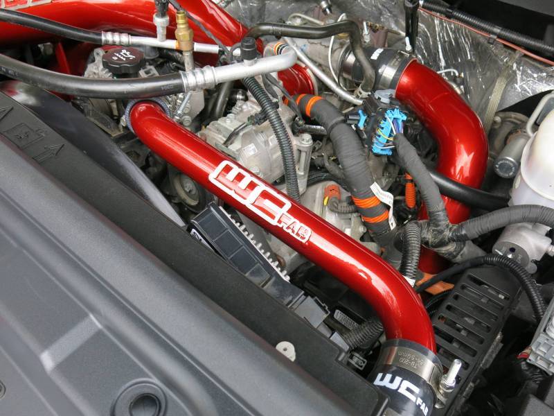 Wehrli 11-16 Chevrolet 6.6L LML Duramax Upper Coolant Pipe - Illusion Blueberry - Image 3