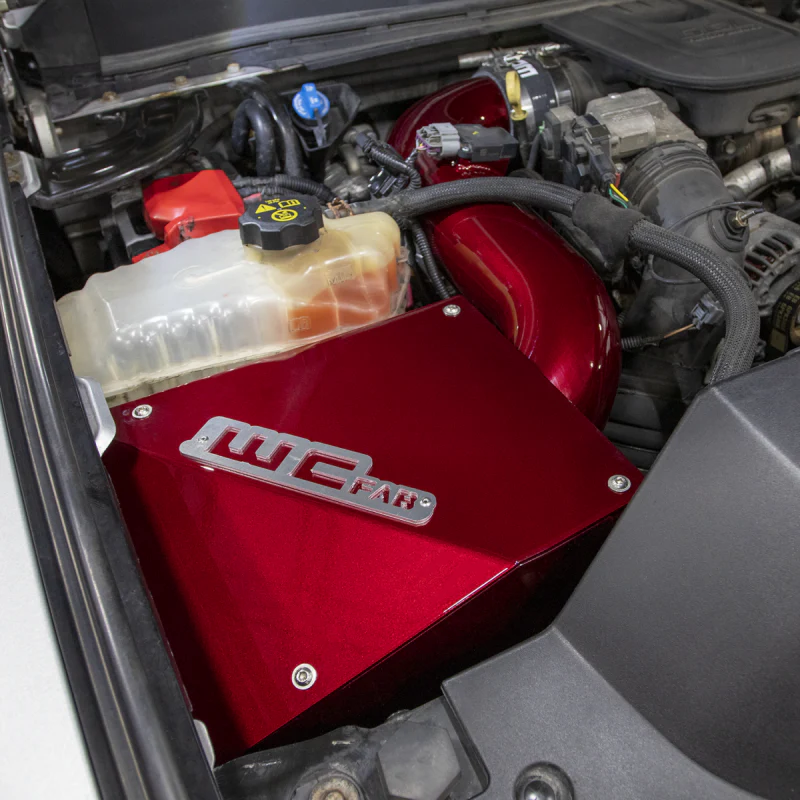 Wehrli 11-16 Chevrolet Duramax LML 4in Intake Kit - Bengal Red - Image 2