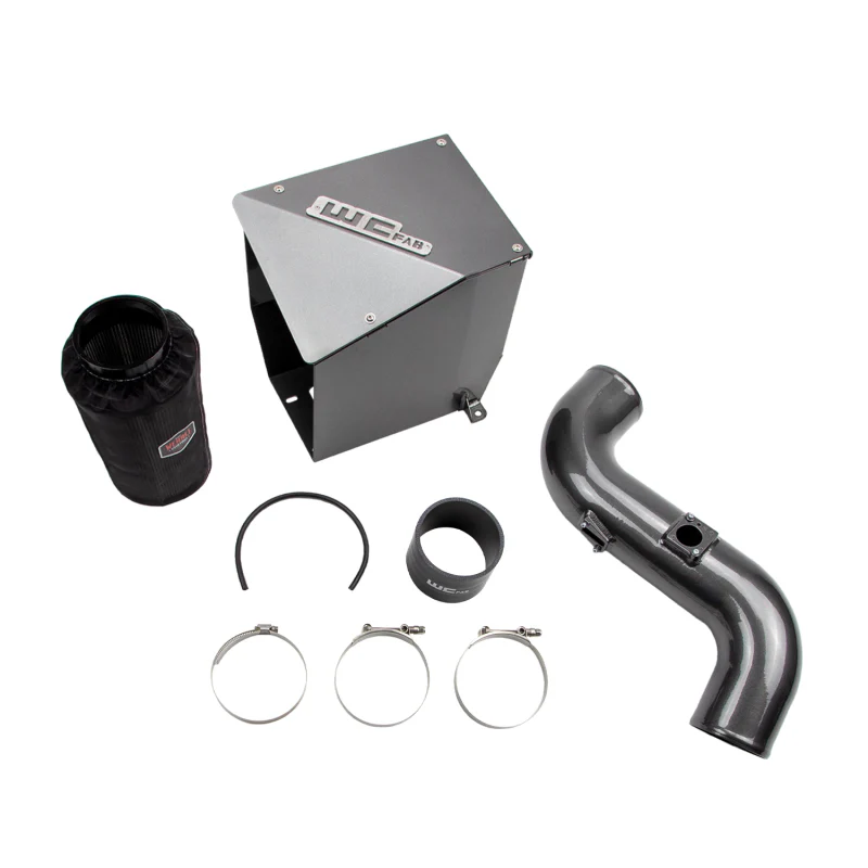 Wehrli 11-16 Chevrolet Duramax LML 4in Intake Kit - Bronze Chrome - Image 3