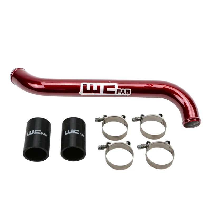 Wehrli 11-16 Duramax LML Upper Coolant Pipe  - Bengal Silver - Image 3